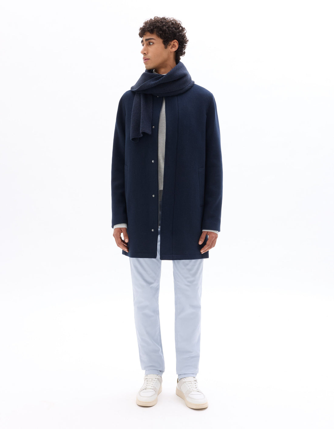 JUNEWOFF NAVY COAT Celio