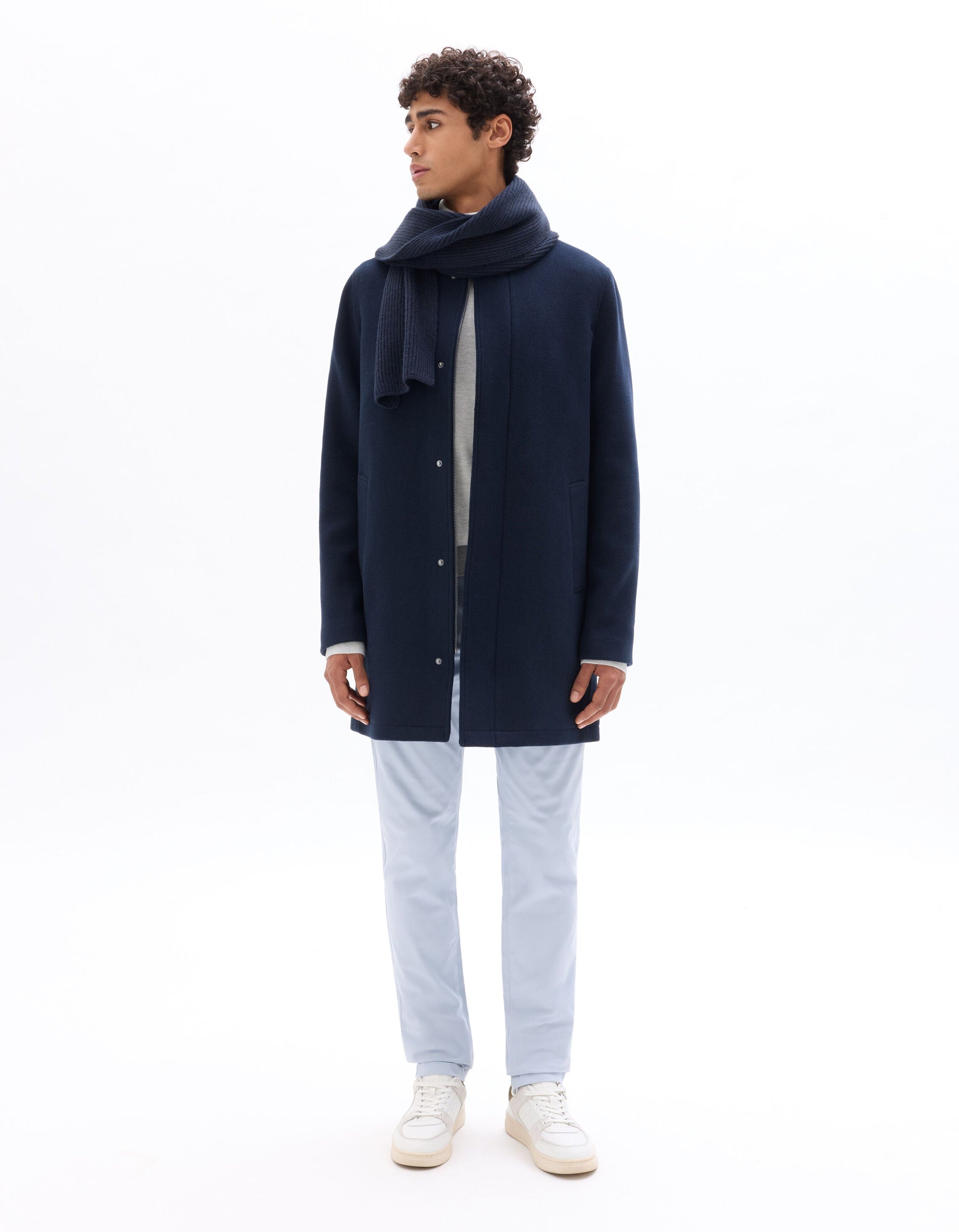 JUNEWOFF NAVY COAT Celio