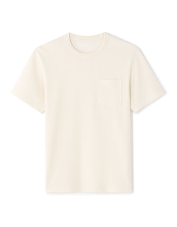 Meslub Ecru Short Sleeves Tshirt