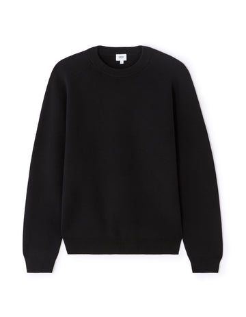 Meclothild Black Crew Neck Jumper
