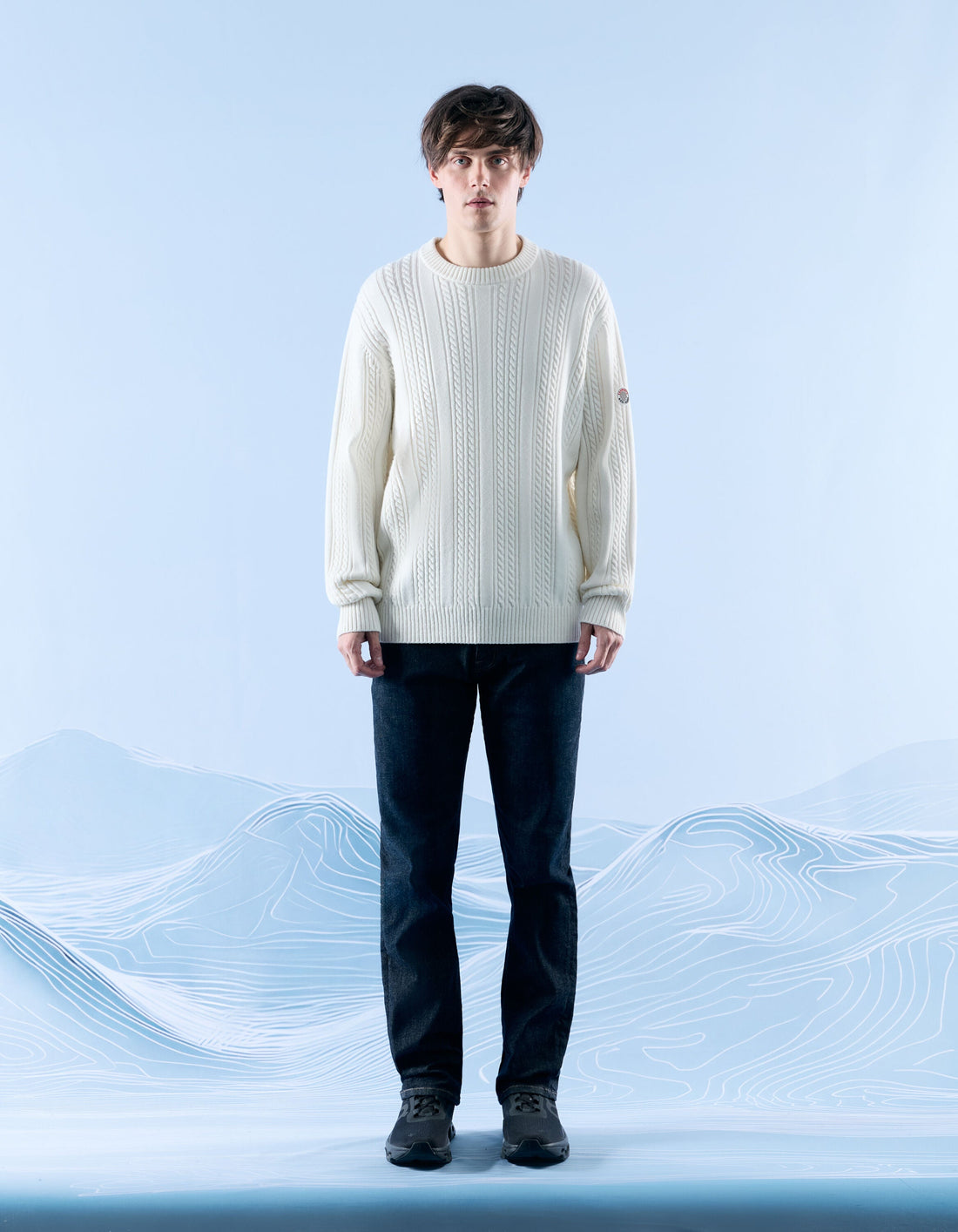 Lmechamk8 Off White Pull Over Celio