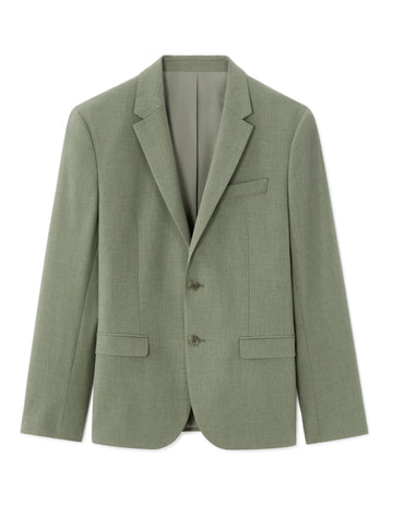 Light Green Slim Fit Bi-Stretch Suit Jacket Celio