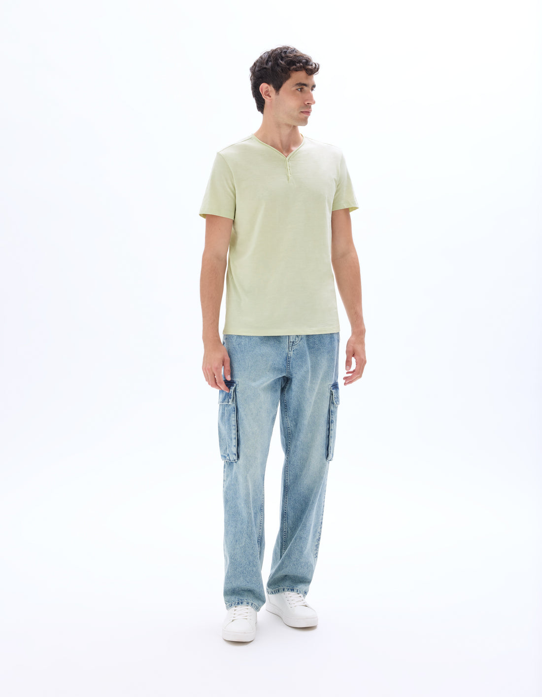 Meslico Celadon Short Sleeves Tshirt