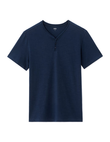 Meslico Navy Short Sleeves Tshirt