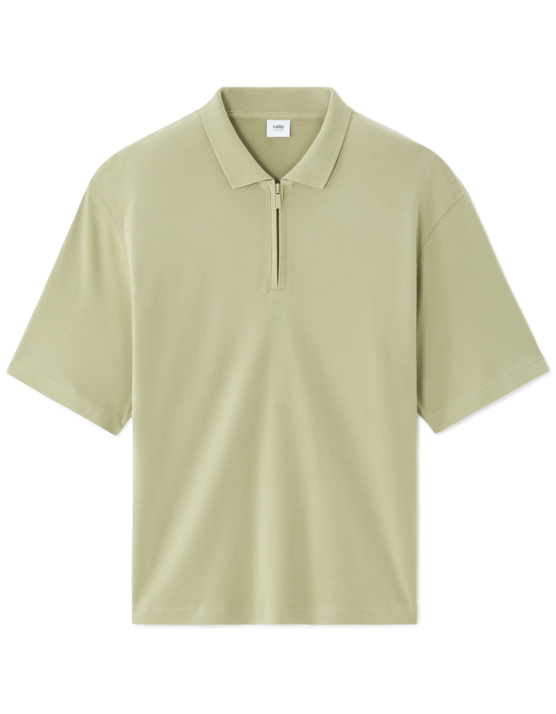 Nessimo Green Short Sleeves Polo Celio