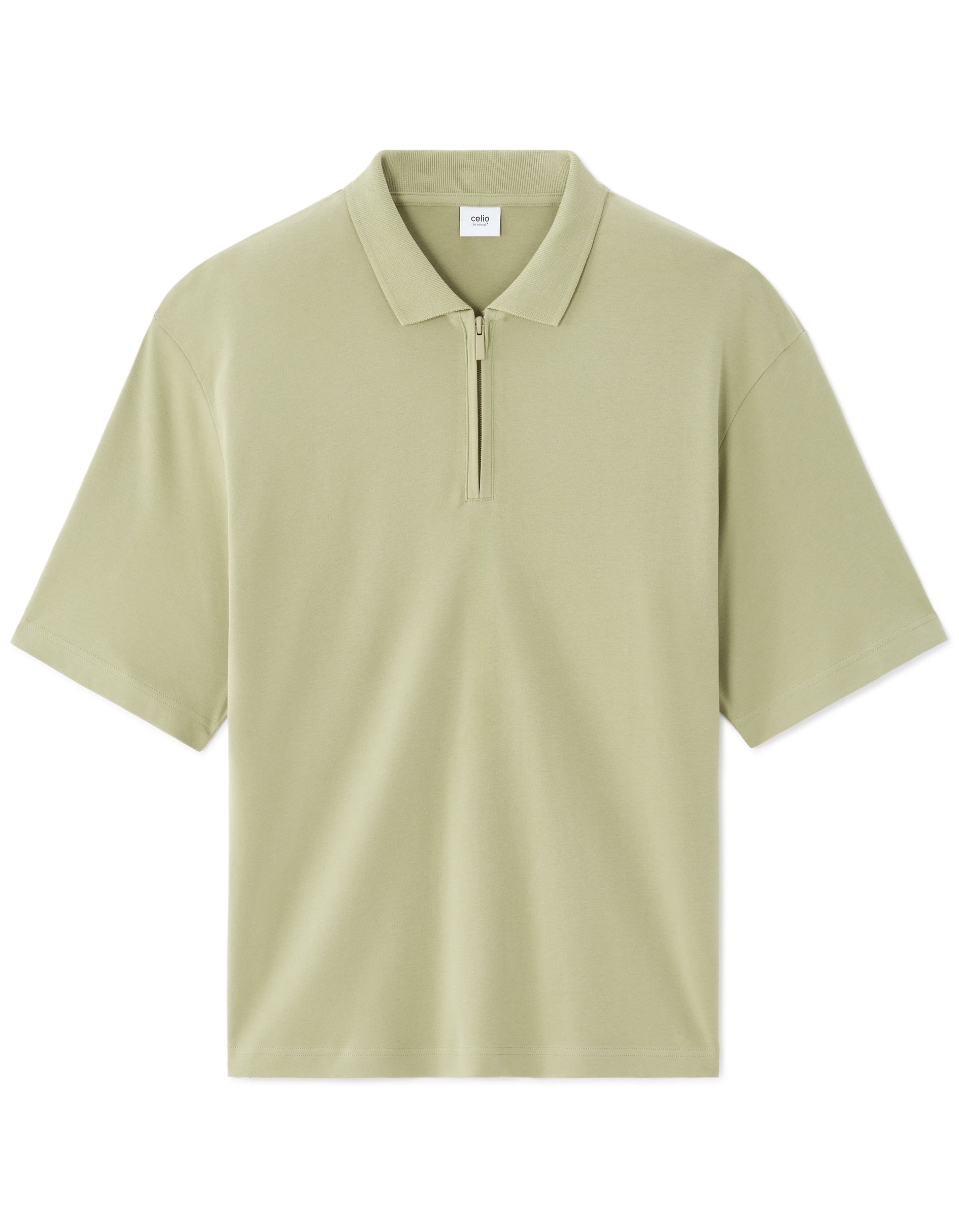 Nessimo Green Short Sleeves Polo Celio