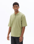 Nessimo Green Short Sleeves Polo Celio