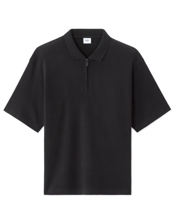 Nessimo Black Short Sleeves Polo Celio