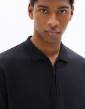 Nessimo Black Short Sleeves Polo Celio