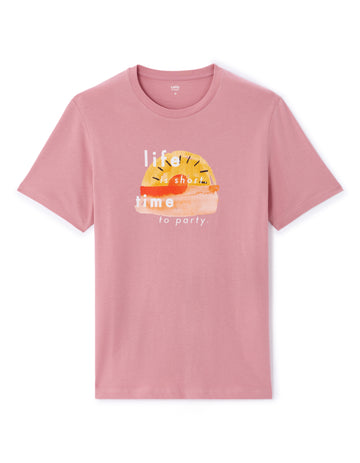 Mexlife Dusty Pink 01 Short Sleeves Tshirt