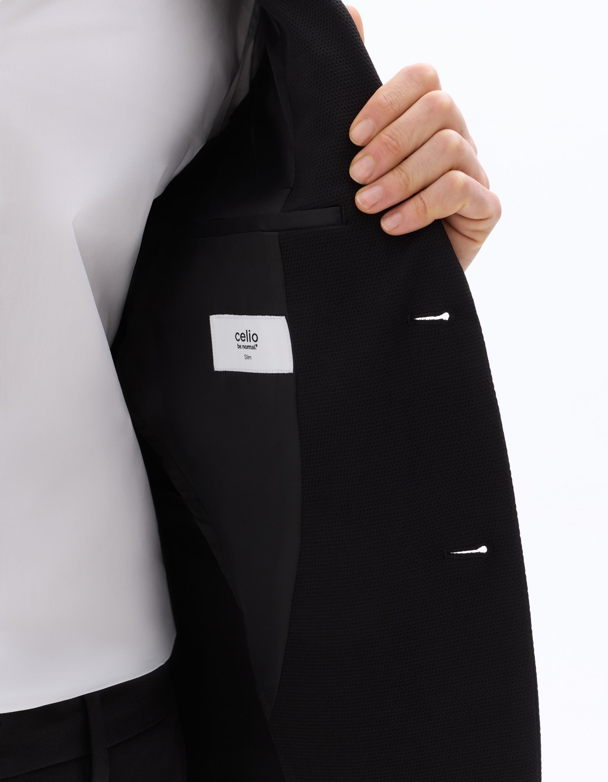 Nujess Black Blazer Celio