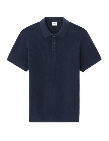 Nenur Navy Short Sleeves Polo Celio