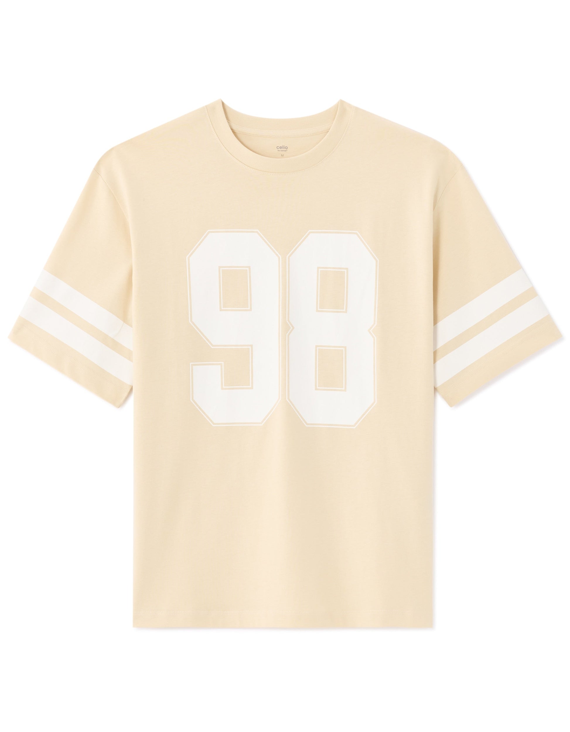Nexso Beige Short Sleeves Tshirt Celio