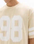 Nexso Beige Short Sleeves Tshirt Celio