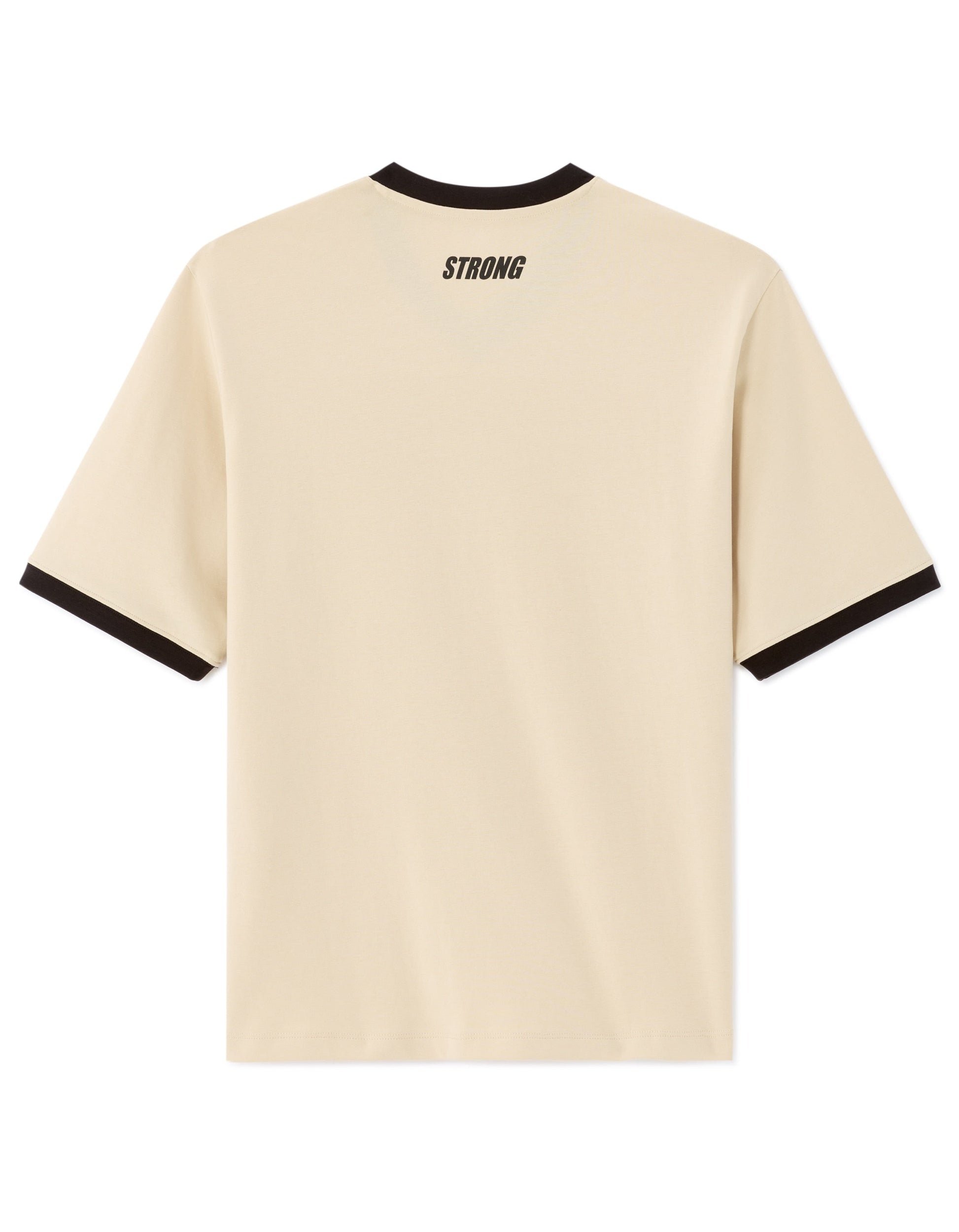 Nexsocer Beige Short Sleeves Tshirt Celio