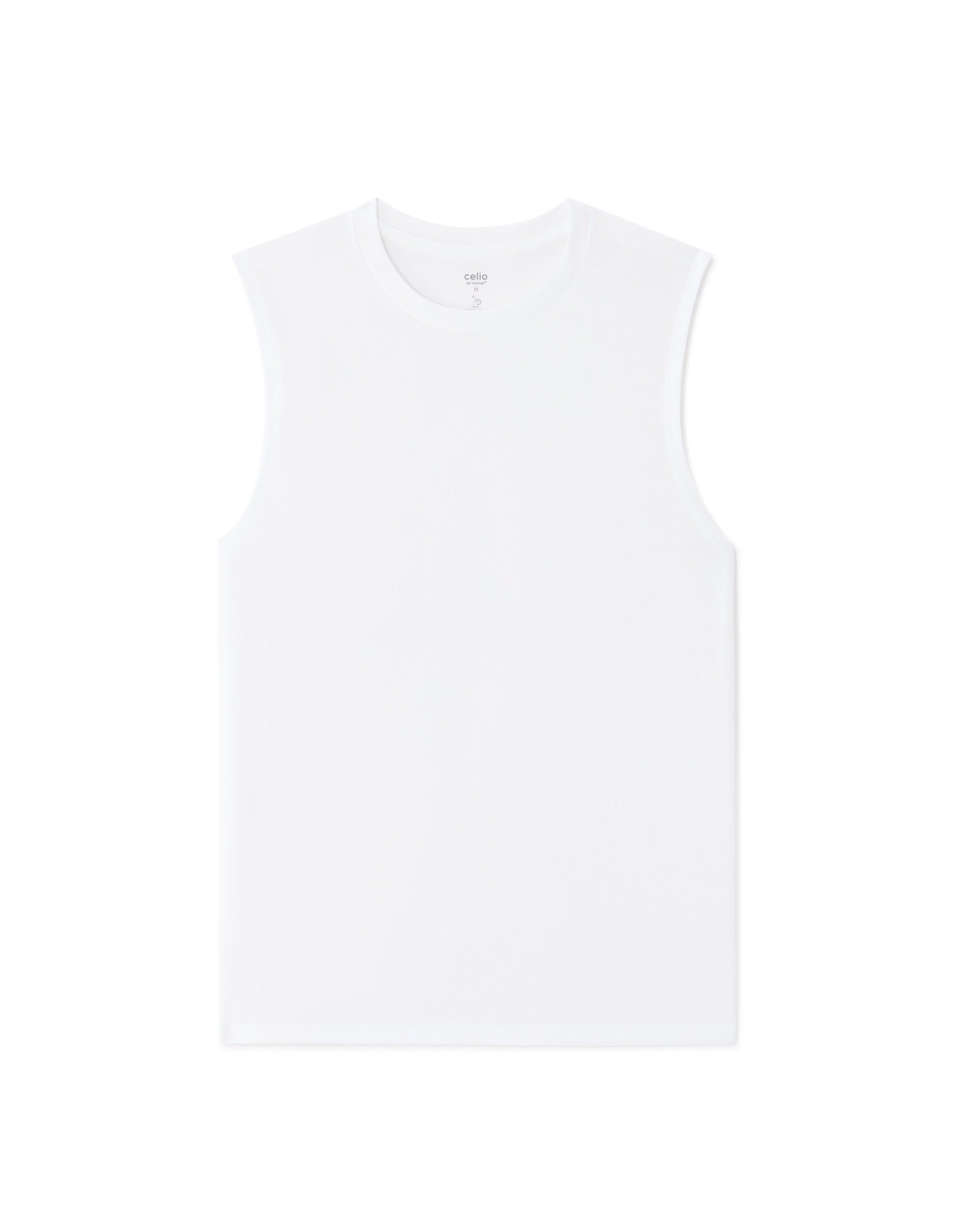 Netankesh White Singlet Celio