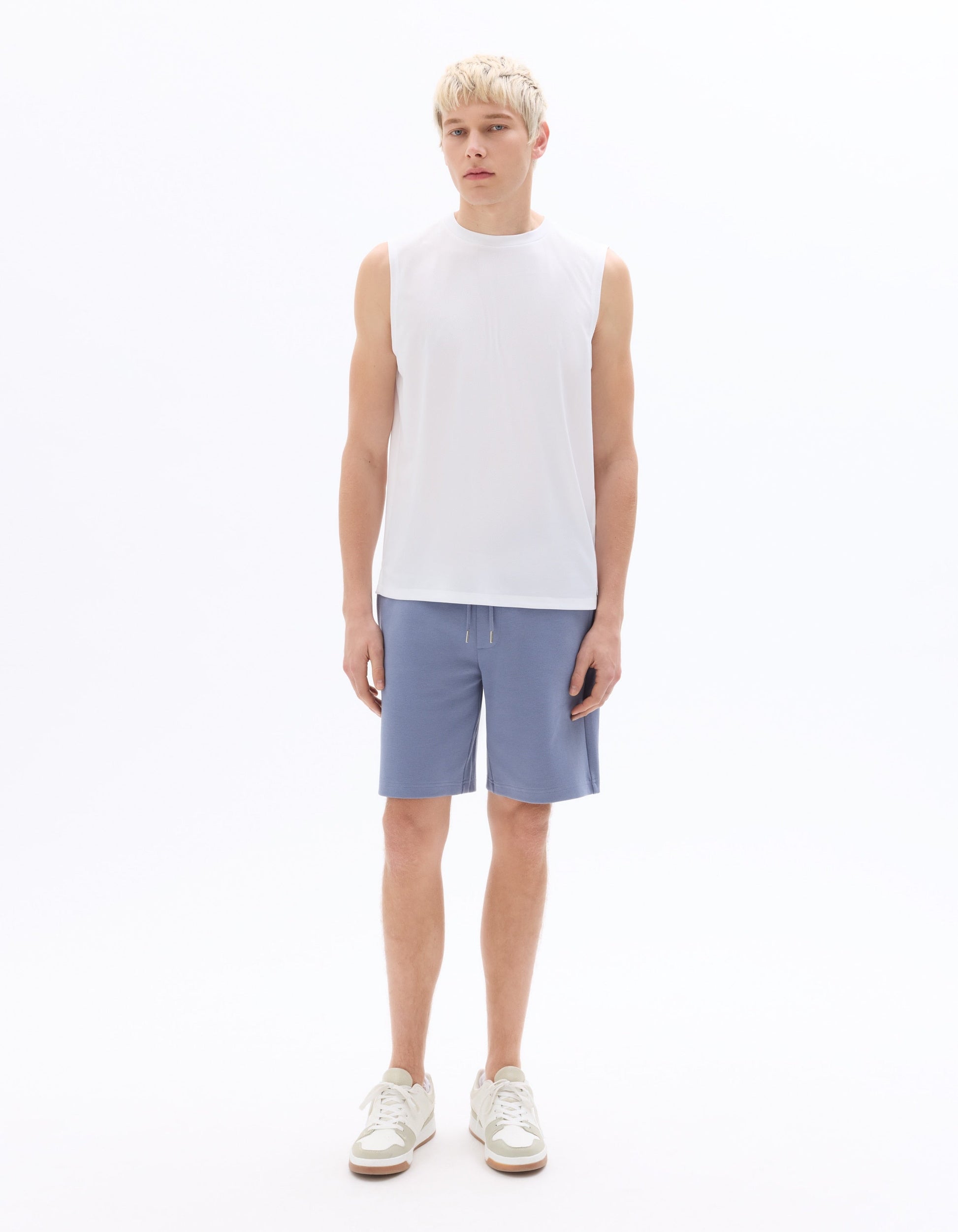 Netankesh White Singlet Celio