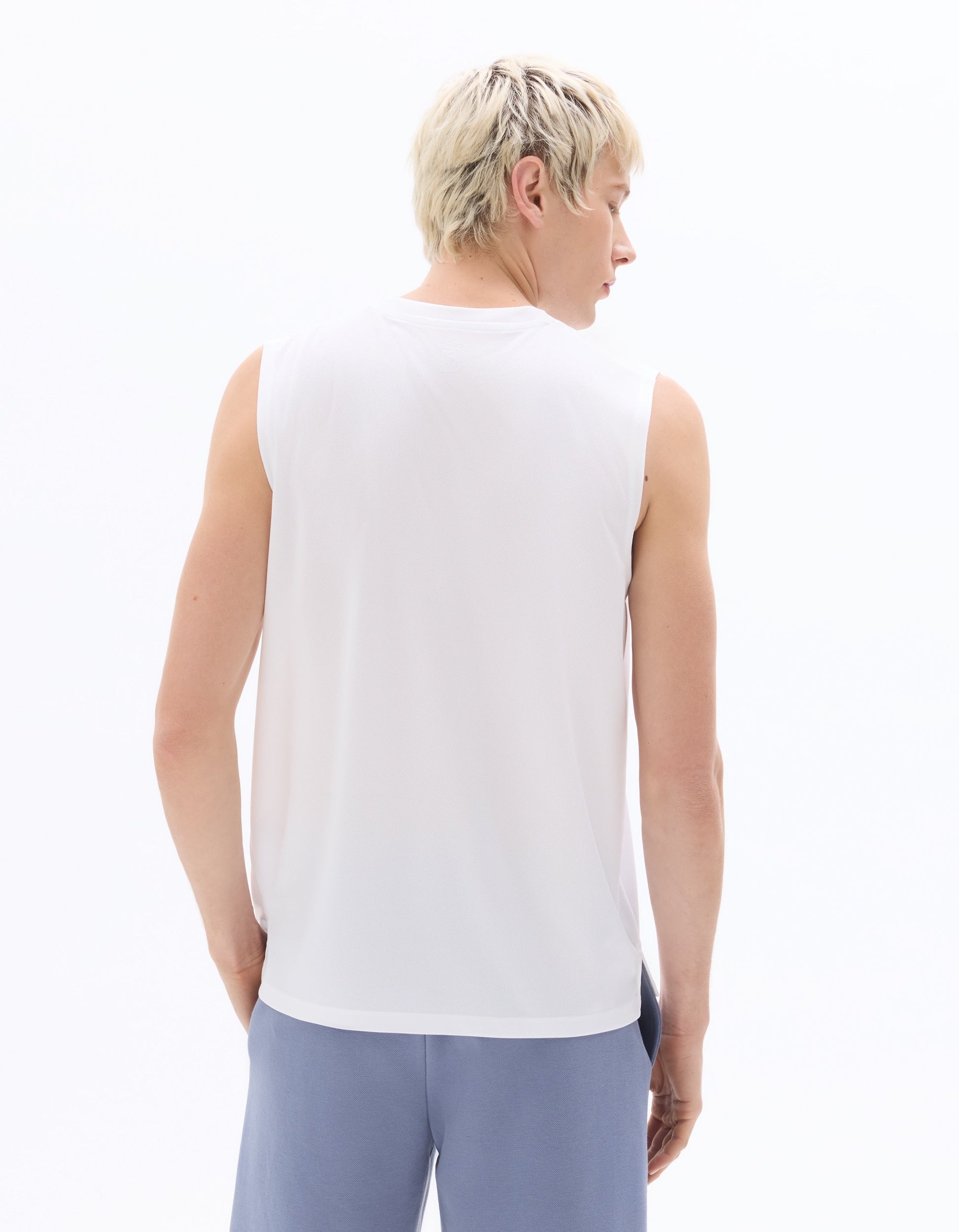 Netankesh White Singlet Celio