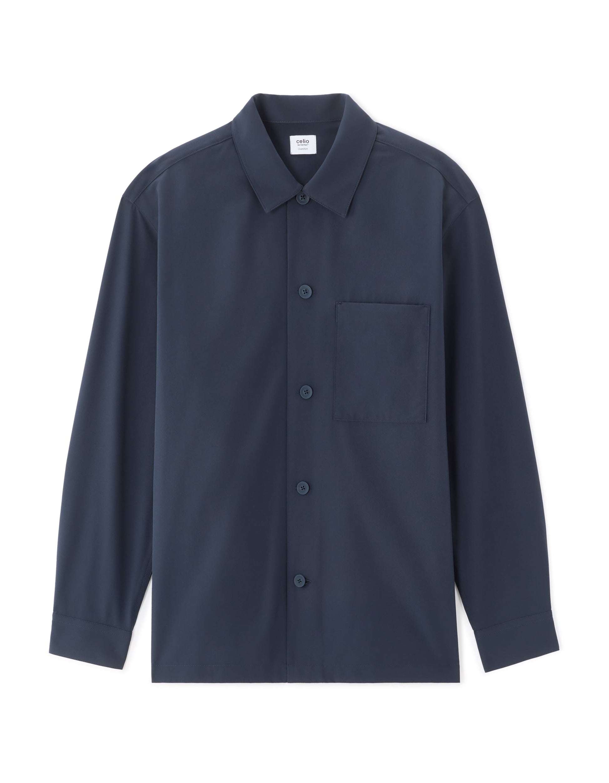 Natouchy Navy Overshirt Celio