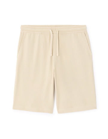 Regular fit ribbed knit 100% cotton Bermuda Celio