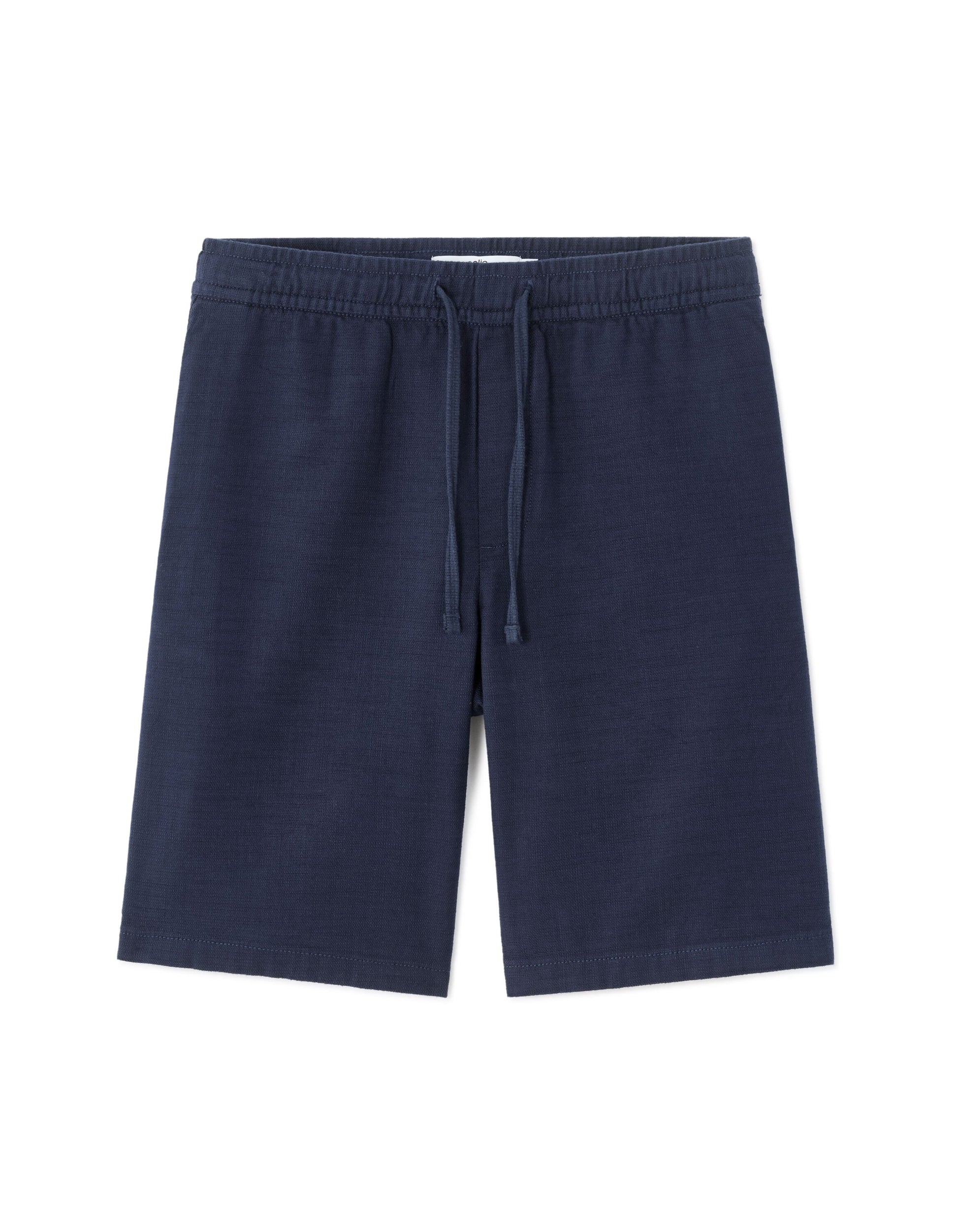 Textured 100% Cotton Bermuda Shorts Celio