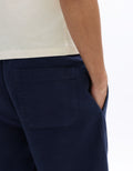 Textured 100% Cotton Bermuda Shorts Celio