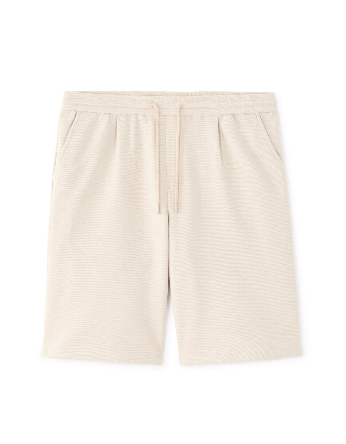 Loose twill-effect knit Bermuda shorts Celio