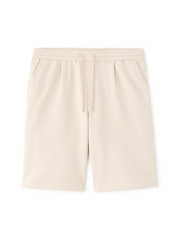 Loose twill-effect knit Bermuda shorts Celio