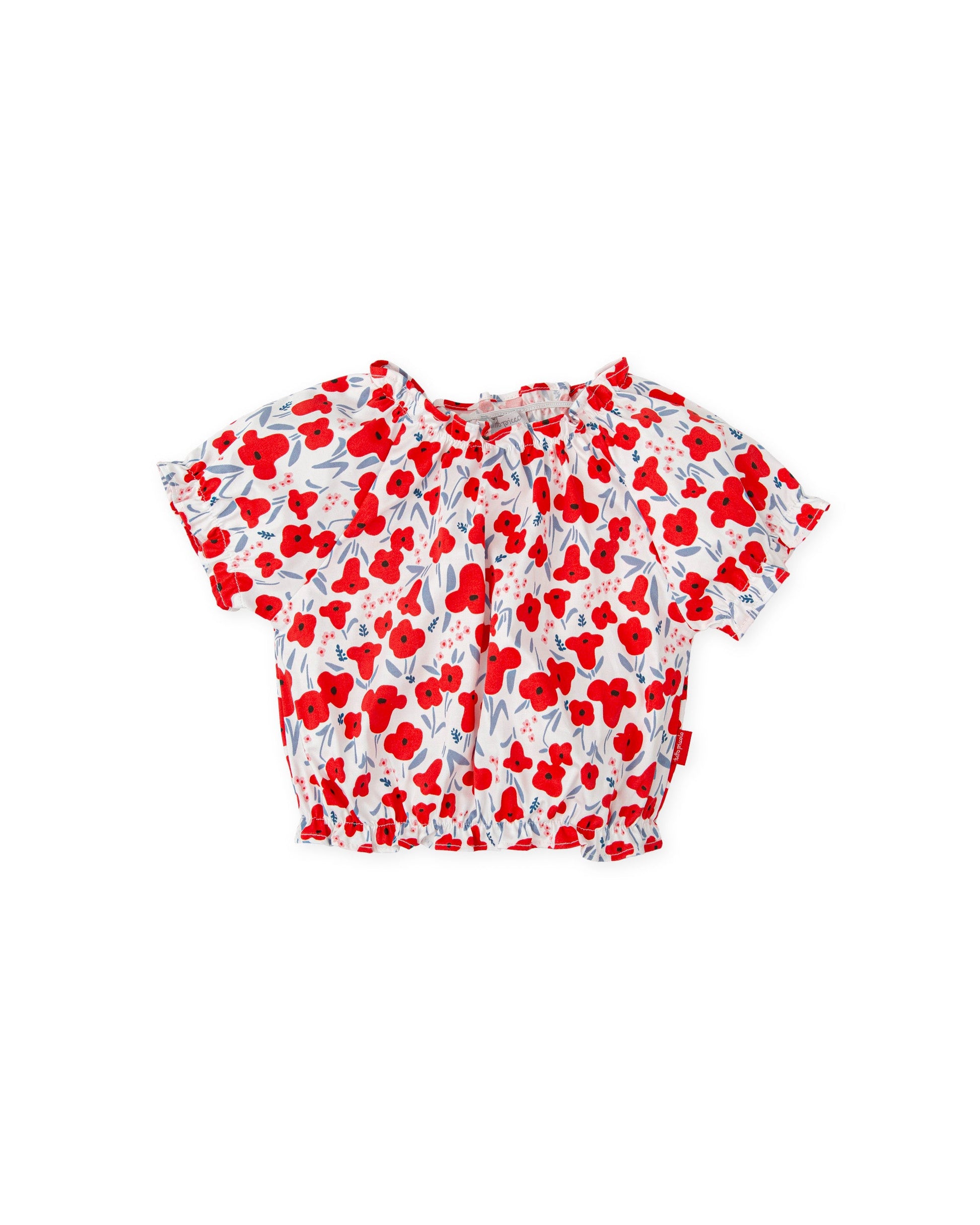 Red blouse KHABBAZ