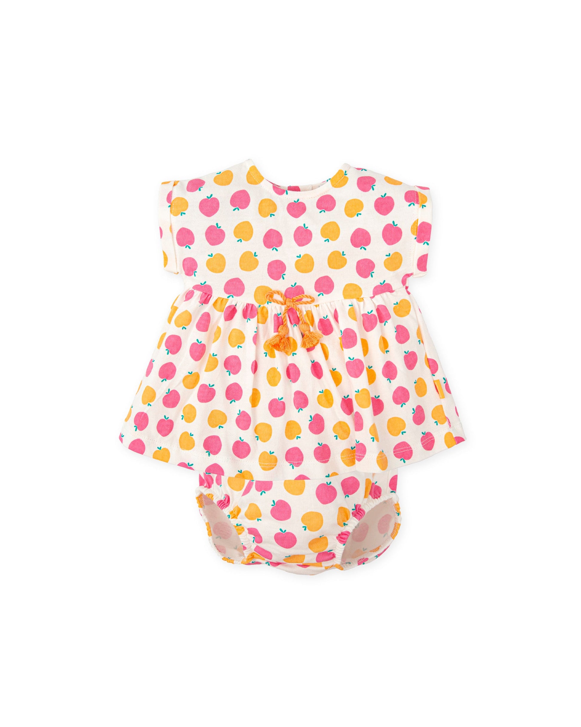 Orange dress & briefs KHABBAZ