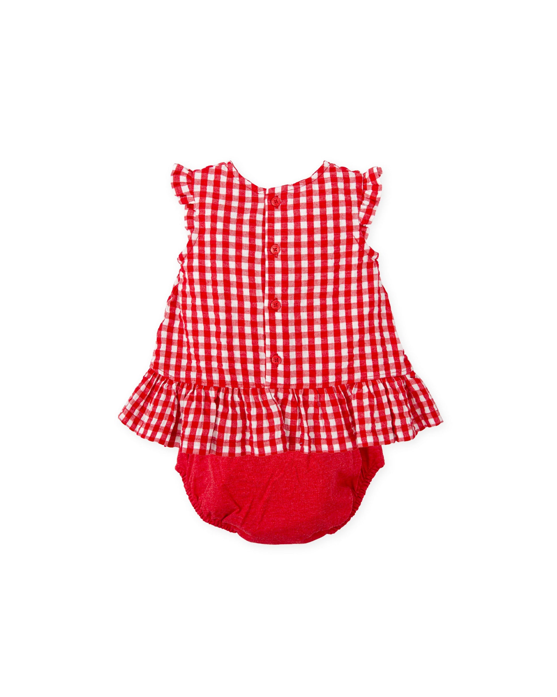 Red dress & briefs KHABBAZ