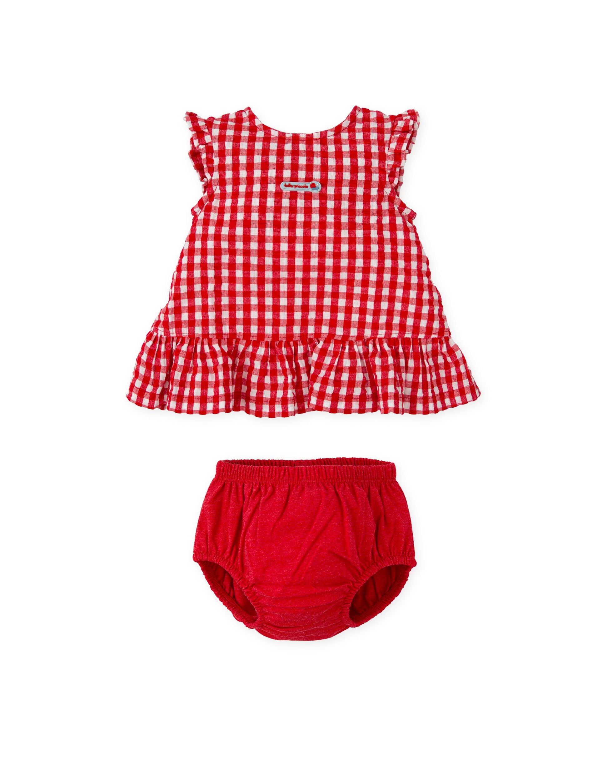 Red dress & briefs KHABBAZ