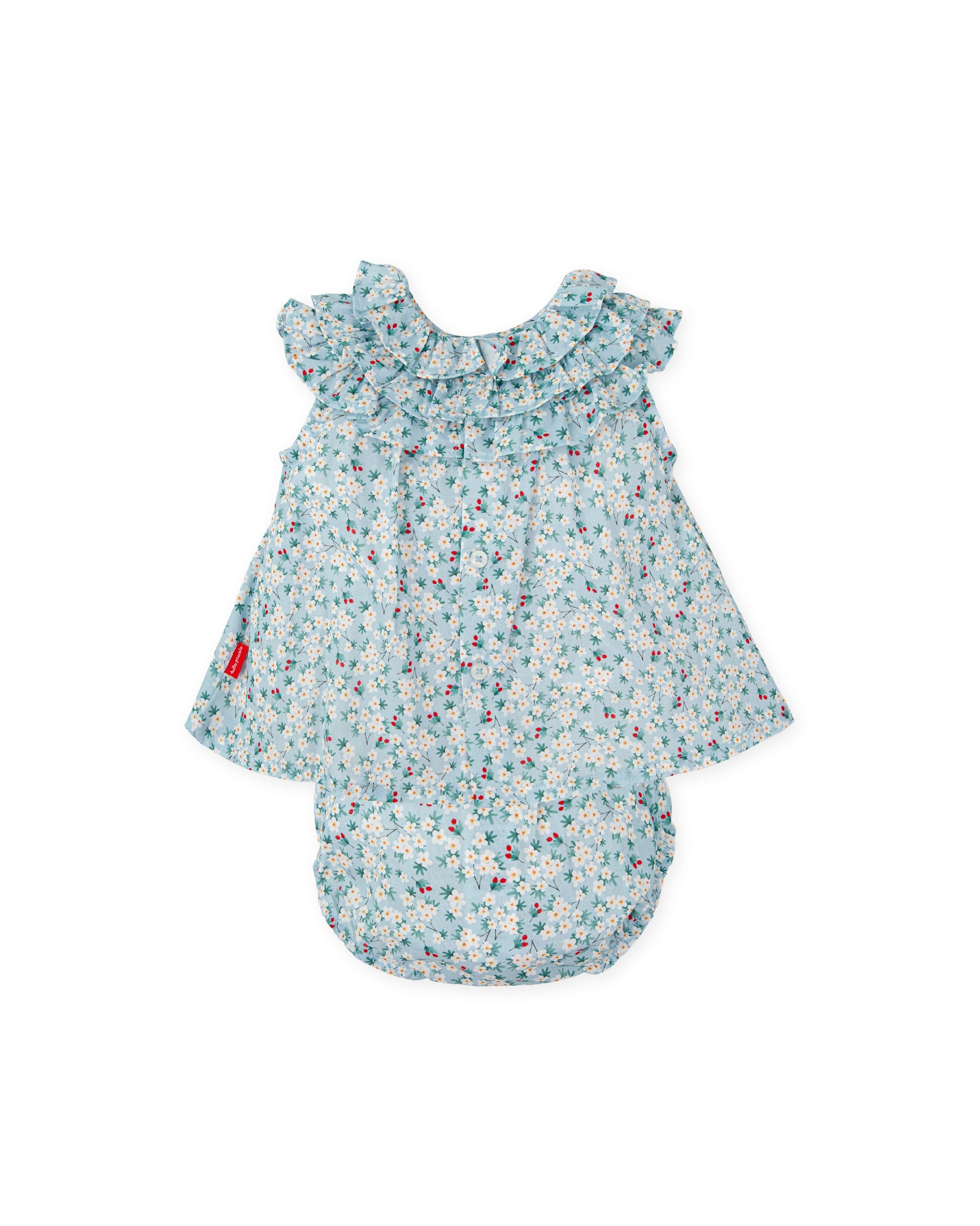 Blue dress & briefs KHABBAZ