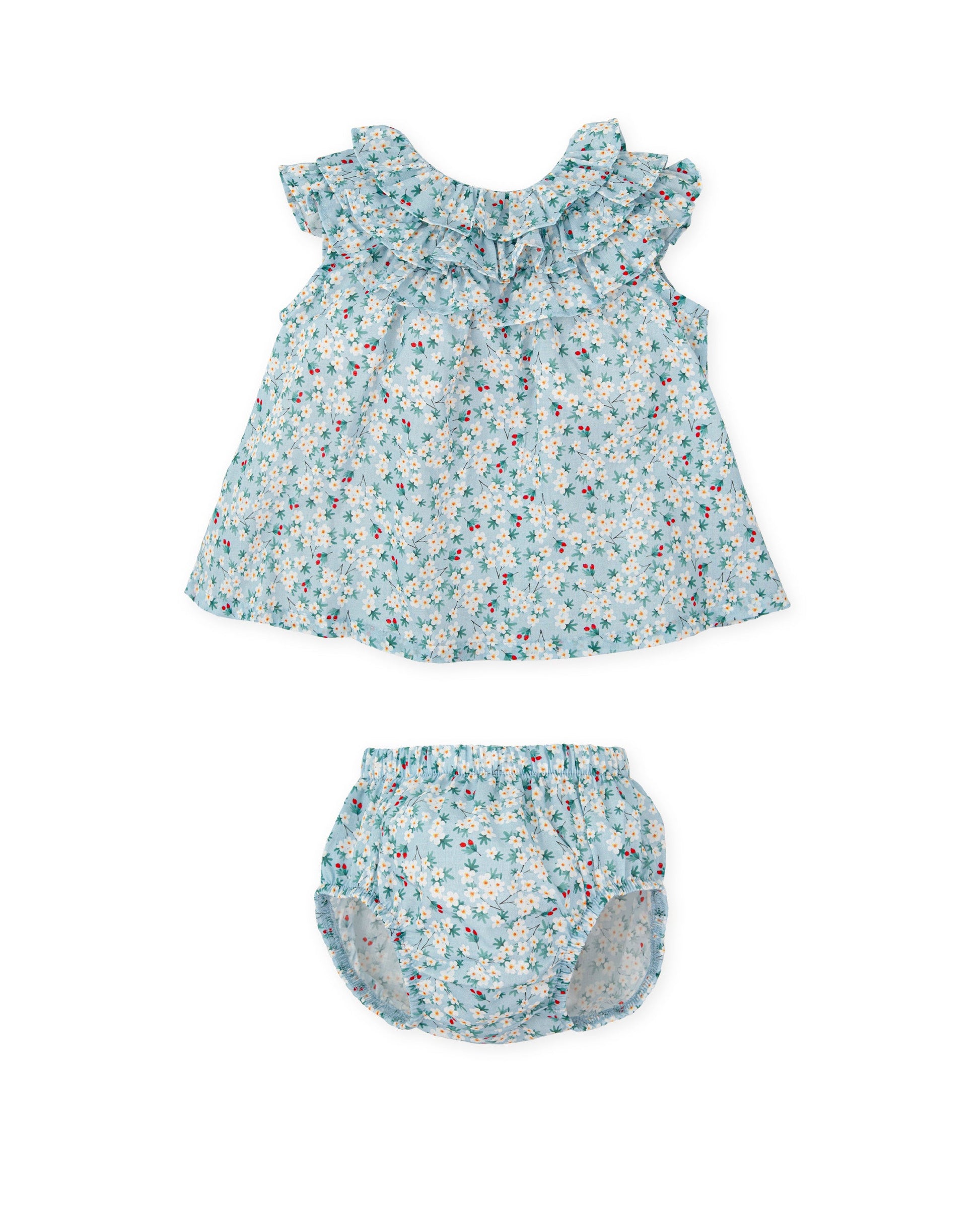 Blue dress & briefs KHABBAZ