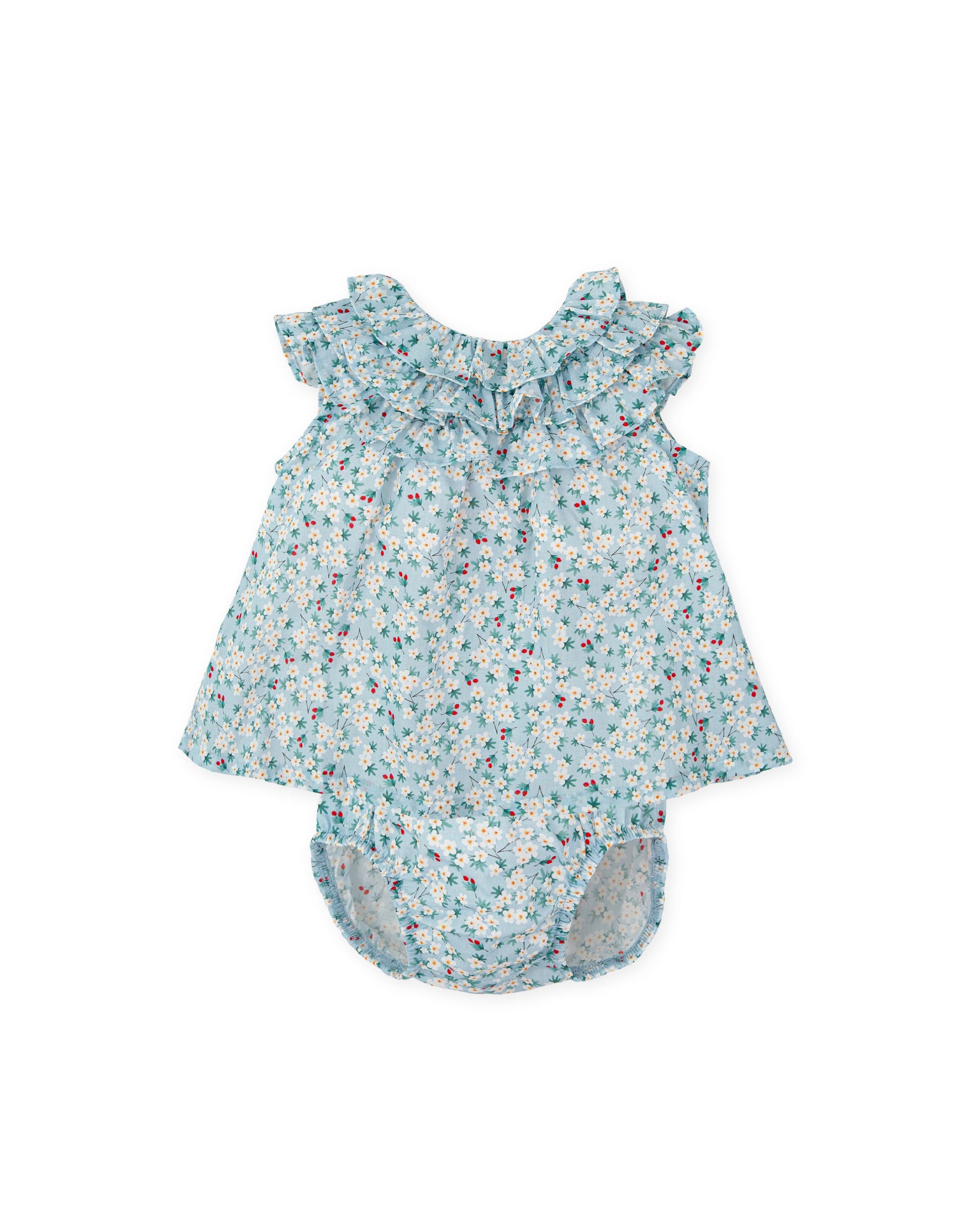 Blue dress & briefs KHABBAZ