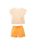 Orange 2 pieces set KHABBAZ
