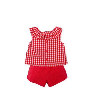 Red 2 pieces set KHABBAZ
