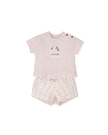 Pink 2 pieces set KHABBAZ