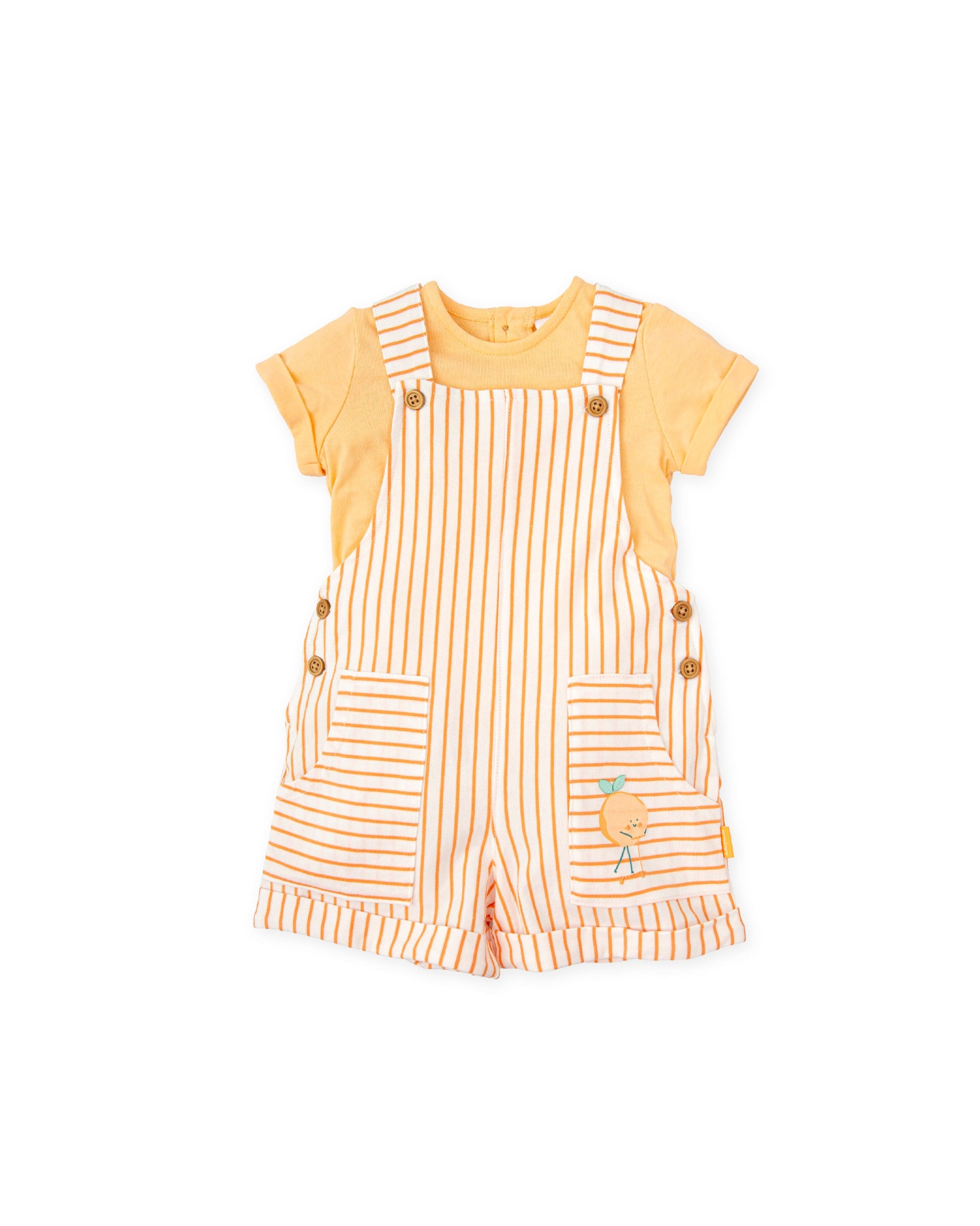 Orange 2 pieces set KHABBAZ