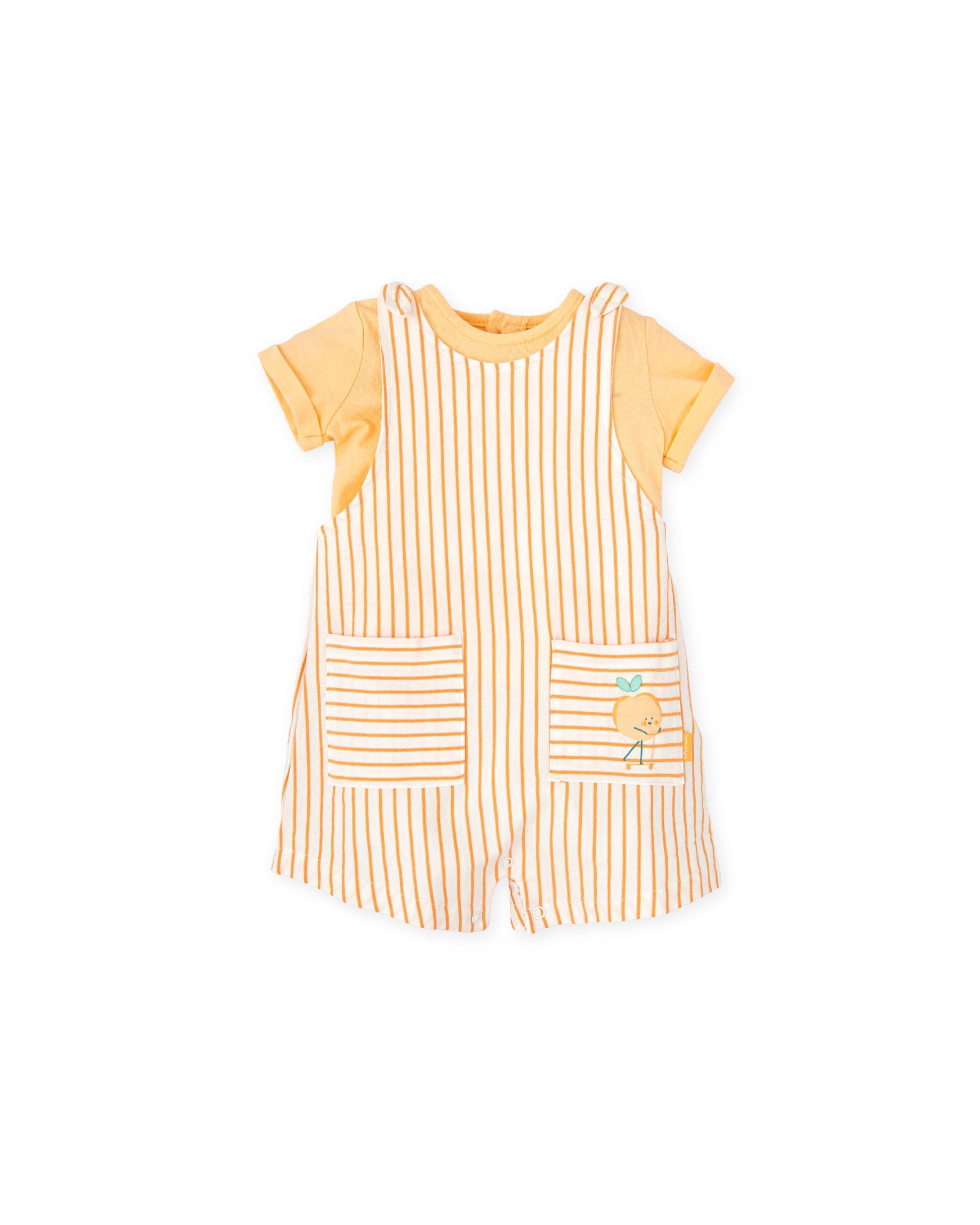 Orange 2 pieces set KHABBAZ