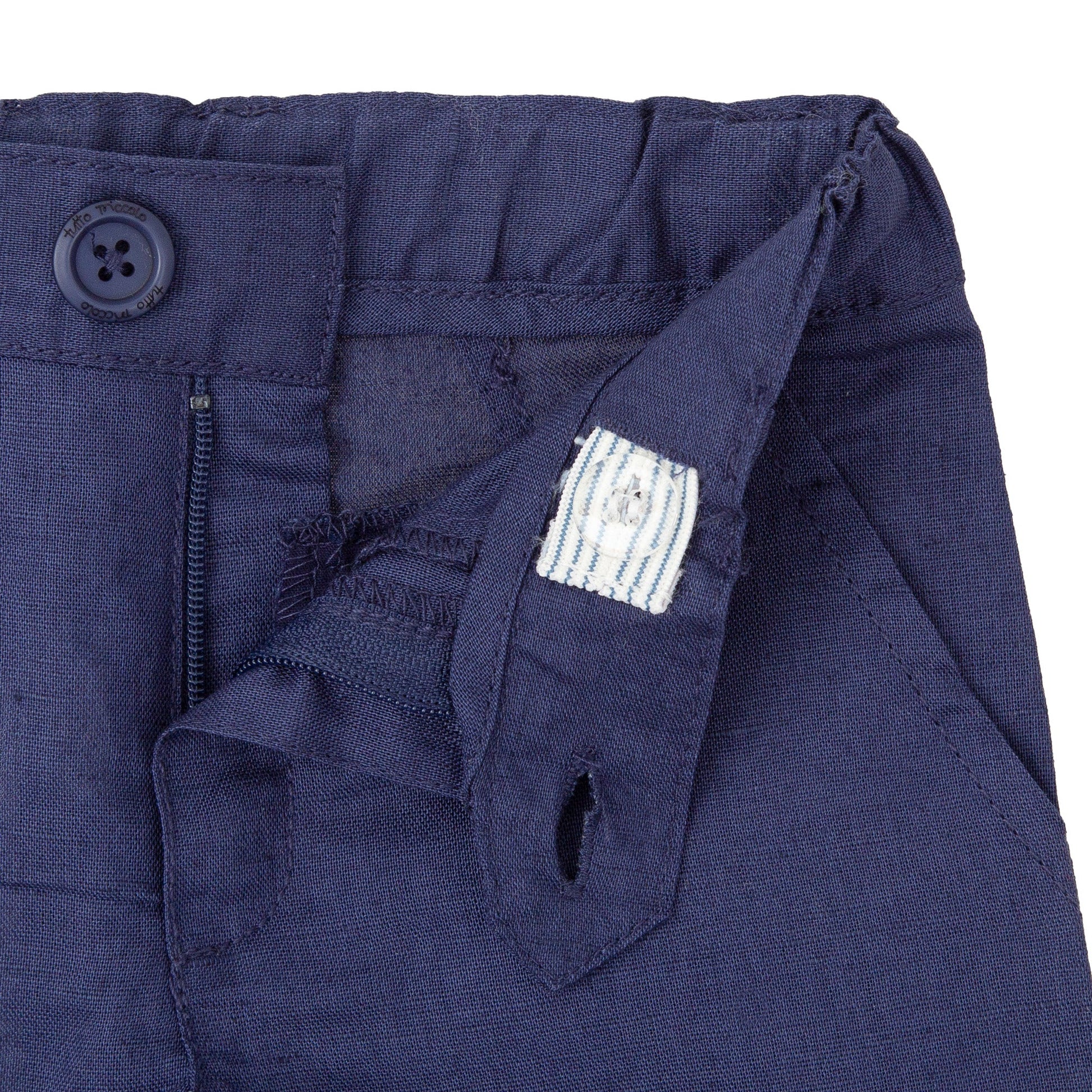 Navy bermuda shorts KHABBAZ