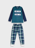 Children's Check Boy' S Pyjamas For Boy Energiers