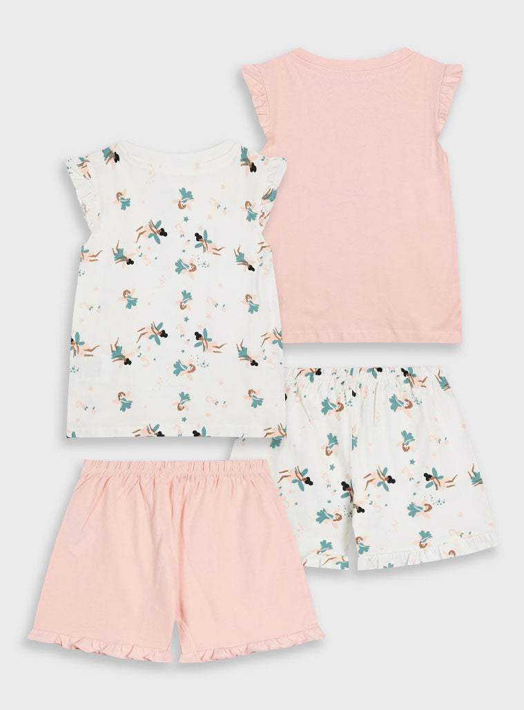 All Over Print 2 PCS PYJAMAS