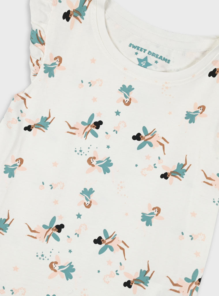 All Over Print 2 PCS PYJAMAS