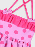 One piece swim suit with bonnet for girls Energiers