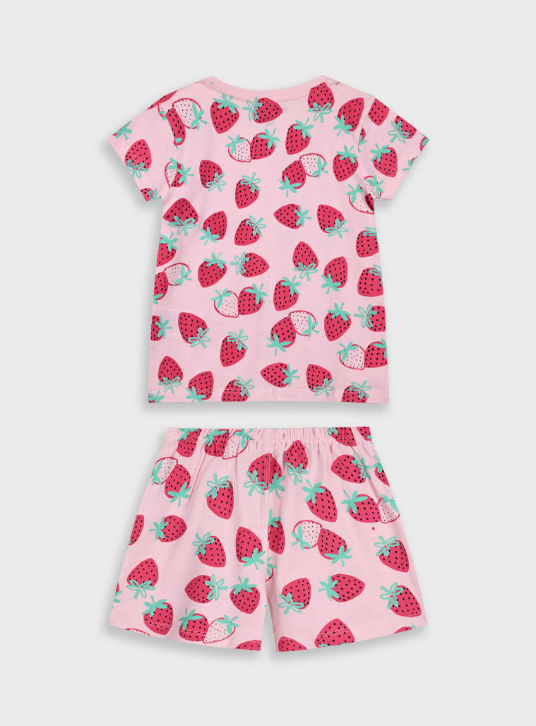 Pyjama set with print for girls Energiers