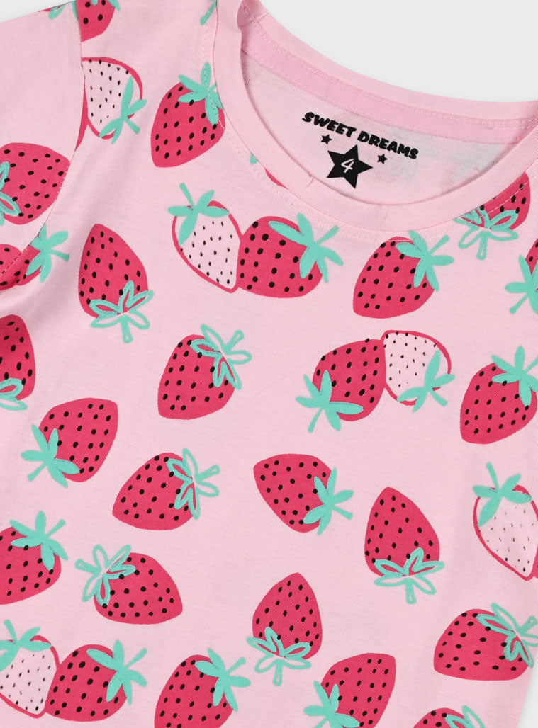 Pyjama set with print for girls Energiers