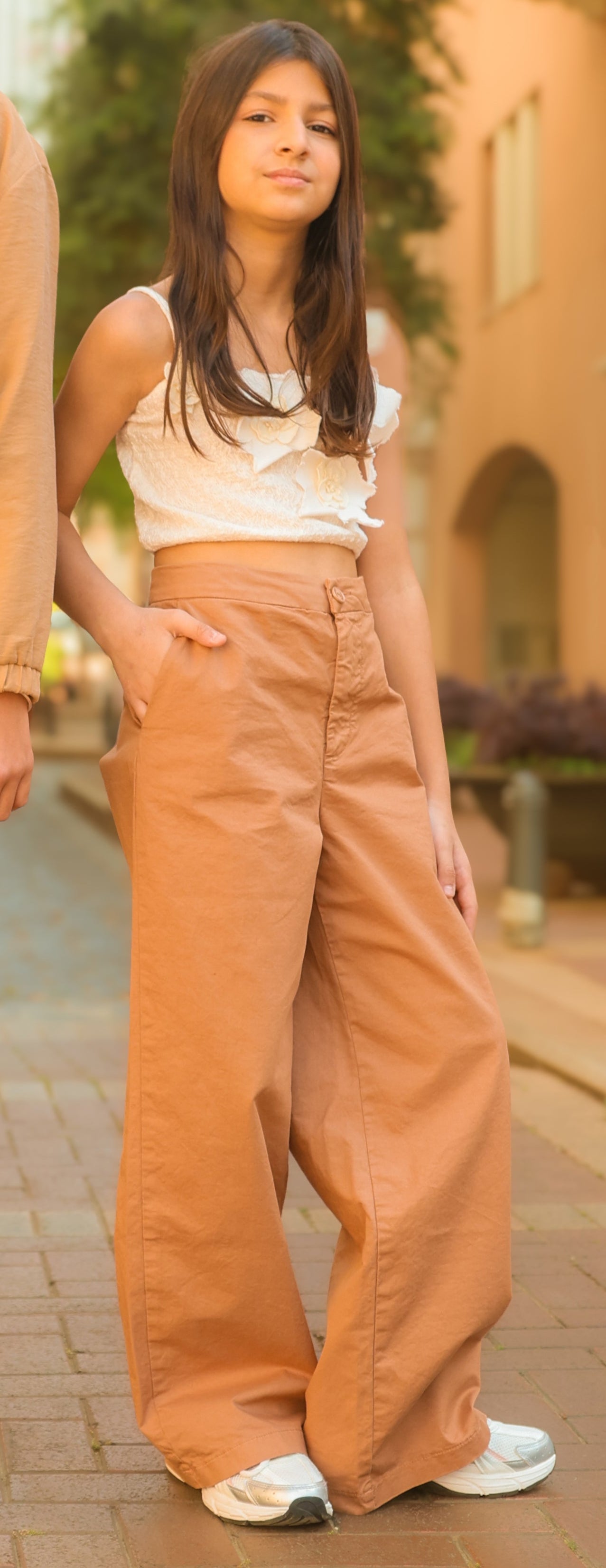 brown pants PANTS KHABBAZ