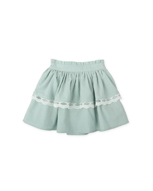 Green skirt KHABBAZ