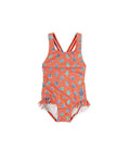 Coral swimsuit KHABBAZ